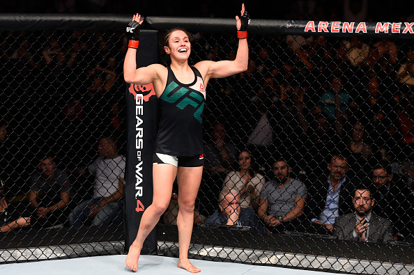 Alexa Grasso earned a unanimous decision victory in her UFC debut at Fight Night Mexico City
