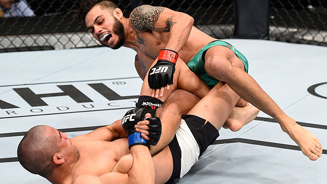 Joe Soto's heel hook submission was the UFC's first since December of 2014