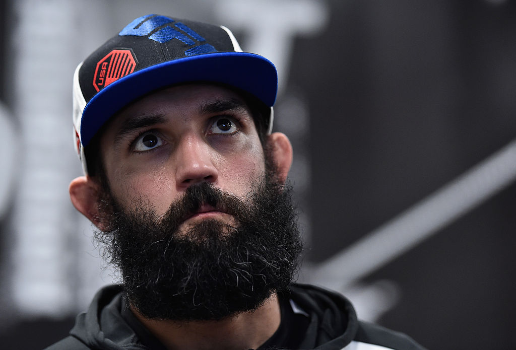 LAS VEGAS, NV - DECEMBER 30: Johny Hendricks backstage during the UFC 207 event at T-Mobile Arena on December 30, 2016 in Las Vegas, Nevada. (Photo by Brandon Magnus/Zuffa LLC)