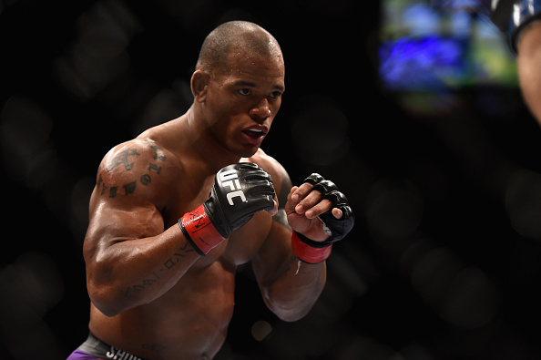 <a href='../fighter/Hector-Lombard'>Hector Lombard</a> squares off with Josh Burkman in their welterweight bout during UFC 182″ align=“center“/><br />Last weekend at UFC 208 in Brooklyn, former middleweight champion <a href=