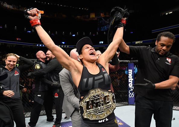 <a href='../fighter/Amanda-Nunes'>Amanda Nunes</a> celebrates with the belt after defeating <a href='../fighter/Ronda-Rousey'>Ronda Rousey</a> at UFC 207 last December“ align=“center“/><br />Home to iconic fighters and diehard fans, Brazil has always been the spiritual home of mixed martial arts, and from Gracie to Nunes, the history of the nation in the sport is intertwined with the history of the UFC as well. And though it’s difficult to narrow it all down for a list like this, here are ten of the top Brazilian moments in UFC history.<p><strong>1993</strong><br /><strong>Gracie wins first UFC tournament</strong><br />On paper, <a href=