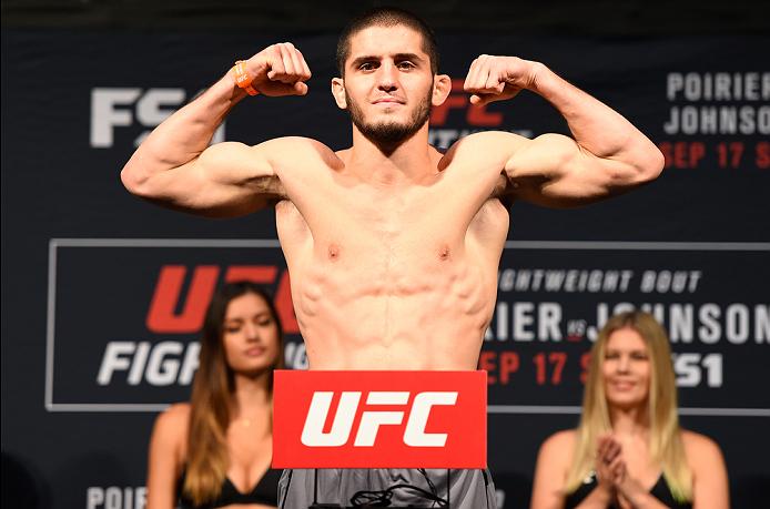 Islam Makhachev takes on Nik Lentz at UFC 208.