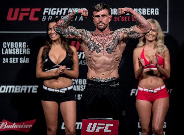 Gregor Gillespie enters the Octagon for the second time on Saturday at UFC 210 when he takes on Andrew Holbrook in the UFC FIGHT PASS featured bout