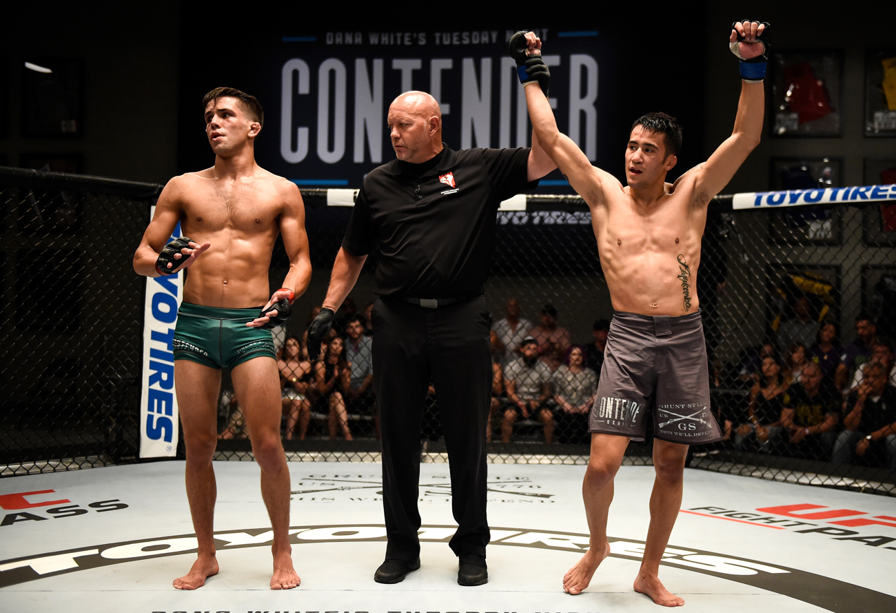 (L-R) Vazquez and Sanchez