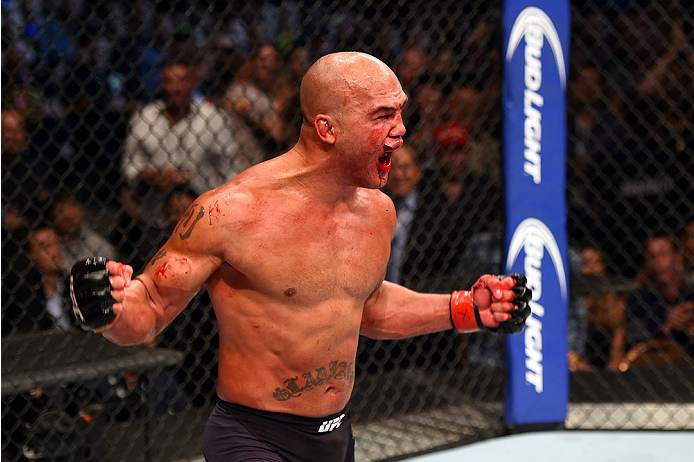 Robbie Lawler celebrates during his victory over <a href='../fighter/Rory-MacDonald'>Rory MacDonald</a> at UFC 189″ align=“center“/><br />Lawler is a brutal knockout artist with extremely heavy hands and deceptive technical abilities. Lawler hits like a truck, but he doesn’t just swing with reckless abandon. Instead, Lawler puts together slick combinations before unleashing the hammer that will typically earn him the knockout win. Lawler is also unbelievably durable, which makes him very tough to finish from the first round until the last. The key for Lawler is not showing any signs of the time off after he’s been out for the past year because Cerrone is absolutely capable of knocking his head off as a welcome back to the Octagon.<p>That said, Lawler’s experience and power edge has to be considered. Lawler just needs to get his feet wet again during those first few exchanges before uncorking one of those jaw dropping punches that should get a rise out of the crowd in Anaheim.</p><p><em>Prediction: Robbie Lawler by TKO, Round 2</em></p><p><strong><a href=