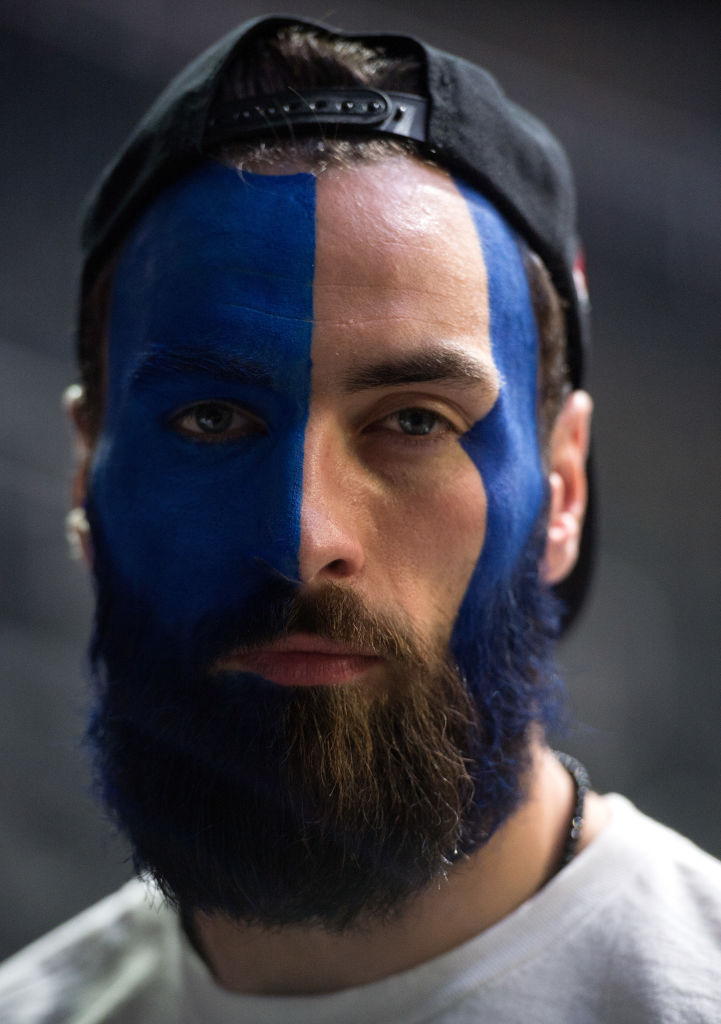 LAS VEGAS, NV - MARCH 03: Paul Craig of Scotland waits backstage during the UFC 209 weigh-in at T-Mobile arena on March 3, 2017 in Las Vegas, Nevada. (Photo by Brandon Magnus/Zuffa LLC)