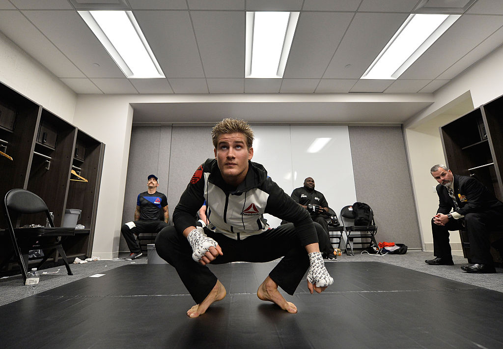 SACRAMENTO, CA - DECEMBER 17: Sage Northcutt warms up backstage during the <a href='../event/UFC-Silva-vs-Irvin'>UFC Fight Night </a>event inside the Golden 1 Center Arena on December 17, 2016 in Sacramento, California. (Photo by Brandon Magnus/Zuffa LLC)“ align=“right“/>“We went from a 9,000 square-foot gym to a 20,000 square-foot gym and it’s got everything you can think of, including a cage,” said Castillo. “We finally got a cage, which is funny because we never had a cage before and now we finally have a cage.</p><p>“It’s a game-changer,” he laughed. “We’re taking over the sport. We’re going to have champions in every weight now that we finally have a cage.”</p><p>Jokes aside, the approach used at Team Alpha has proven successful over the long haul and there is no reason to believe that is going to change any time soon.</p><p>“We’ve been a Top 3 team in the world for the last 10 years; that’s pretty impressive to me,” added Castillo. “The recipe is there. You just believe in the system, work hard and be a good person and you’re going to be successful.”</p></div><footer><div class=