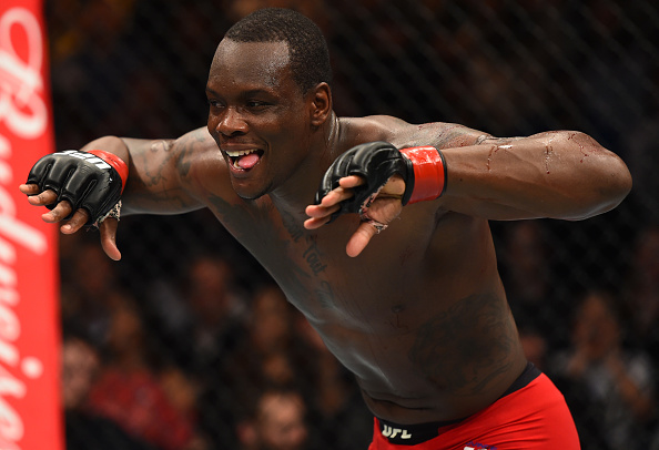 Ovince Saint Preux celebrates his submission victory over <a href='../fighter/Marcus-rogerio-de-lima'>Marcos Rogerio De Lima</a> of Brazil in their light heavyweight bout during the UFC Fight Night event at Bridgestone Arena on April 22, 2017 in Nashville, Tennessee. (Photo by Jeff Bottari/Zuffa LLC)“ align=“left“/>Now what will surely help Okami is that he’s a veteran with as much experience as anyone competing in the UFC today, so he’s seen the best and worst the sport has to offer over his many years in competition. Okami is a very strong grappler with great wrestling, and that will more than likely be his plan, to ground Saint Preux as early and often as possible. Okami may be undersized just slightly at light heavyweight, but his grappling is still top notch and that’s one area where Saint Preux has struggled slightly in the past.</p><p>That being said, Saint Preux’s power and athleticism should be too much for Okami in this fight, especially given how quickly this fight came together with less than a week to go until the event. Saint Preux got past a tough part of his career where he suffered a few losses in a row and returned with a submission victory over Marcos Rogerio de Lima in his last fight. Saint Preux will likely look to put the pressure on Okami early and often to find out just how ready the veteran middleweight competitor was when he accepted this matchup.</p><p>OSP will have a strength and reach advantage, so look for him to exploit both of those in the fight as well. If Saint Preux can put Okami on the defensive early, it could provide the perfect opening for the former University of Tennessee football player to secure another highlight reel finish either by knockout or even submission.</p><p><em>Prediction: Ovince Saint Preux by TKO, Round 1</em></p><p><strong><a href=
