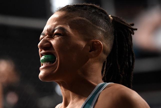 Eubanks prepares for her fight against Stevenson on Episode 5 of The Ultimate Fighter