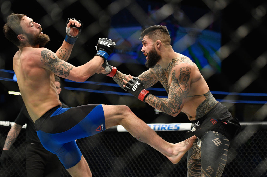 LAS VEGAS, NV - MARCH 04: (R-L) <a href='../fighter/tyson-pedro'>Tyson Pedro</a> of Australia punches Paul Craig of Scotland in their light heavyweight bout during the UFC 209 event at T-Mobile Arena on March 4, 2017 in Las Vegas, Nevada. (Photo by Jeff Bottari/Zuffa LLC)“ align=“right“/> “(What Paul Craig said) surprised me, and it caught me off guard, because I’ve never had anybody talk crap. It was sort of funny for me because I knew how much he was underestimating me, so it didn’t get under my buttons too much.”</p><p>The “inexperienced” critique is one Pedro has heard before, having made his UFC debut in just his fifth professional fight. Pedro’s answer to that criticism has always been that he’s more experienced than his record shows.</p><p>If being named after Mike Tyson wasn’t enough of a giveaway, Pedro was raised to be a fighter. Pedro’s father, Australian MMA pioneer John Pedro, started him in martial arts at age four.</p><p>But Pedro does admit he’s still working on being the same fighter in the UFC Octagon as he is in the gym, and that’s at least one thing he expects to change as he gets more big fight experience.</p><p>“At the moment, I’m better in the gym. And that’s why I’ve been hesitant in moving as fast as I am because I’m not showing my full capability in the fights. But I think once it all comes out and I’m fighting like I’m sparring, (they are) going to be very exciting fights.”</p><p><span class=