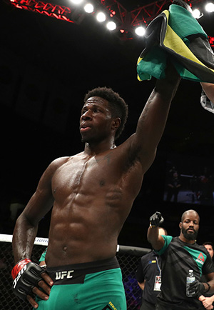 Randy Brown of Jamaica celebrates after his TKO victory over Brian Camozzi in their welterweight bout during the <a href='../event/UFC-Silva-vs-Irvin'>UFC Fight Night </a>event at the Times Union Center on December 9, 2016 in Albany, New York. (Photo by <a href='../fighter/Patrick-Smith'>Patrick Smith</a>/Zuffa LLC)“ align=“left“/>The way the 9-2 Queens, New York product sees it, every fighter has to encounter those hard times – the gritty fights, the tough losses, the nights you just don’t have it – in order to learn and grow and Gall hasn’t experienced that yet.</p><p>Brown went through it earlier this year when he faced Muhammad at Barclays Center in Brooklyn, coming out on the wrong side of a unanimous decision that prompted him to hit pause on the torrid schedule he was keeping in favor of spending more time in the gym, learning from the mistakes he made at UFC 209 and taking the necessary time needed to grow and develop as a fighter.</p><p>“I made a lot of mistakes – stupid s*** that young fighters make and we’ve got to learn from – but I’ve had some time and I feel like it’s done wonders for me. I’ve been able to completely focus on specific things that were some of my deficits and we sealed up those gaps and we’re making huge strides towards becoming a complete mixed martial artist.</p><p>“A lot of that fight, I just didn’t pull the trigger; I went in with a horrible game plan, my mind wasn’t right and I paid for it. We’ve made the adjustments now and my opponent that I’m fighting now, that’s something that he doesn’t know and that he hasn’t faced yet.”</p><p>And not only is Brown more than happy to be the one to teach Gall those lessons this weekend, he has a warning for his confident, unbeaten opponent as well.</p><p>“Mickey Gall has a bright future and I’m gonna be a huge part in his story,” he said. “This is going to be the part where I’m gonna change his life. I’ve had that moment where fights have changed my life and made me make adjustments and reassess the whole thing and I’m that guy for Mickey Gall right now.</p><p>“I just hope that the guy that you’ve talked yourself up to be, I hope that’s the guy that shows up because that’s the guy I’ve prepared for and that’s who I’m prepared to face and if that’s not who you are, you’re gonna get hurt.”</p></div><footer><div class=