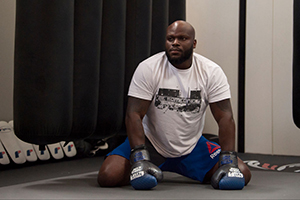 Derrick Lewis holds an open workout for the fans and media at Fortis MMA on May 11, 2017 in Dallas, Texas. (Photo by Cooper Neill/Zuffa LLC)