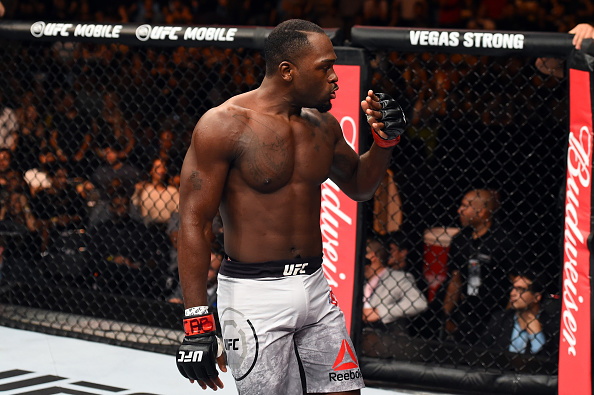 <a href='../fighter/Derek-Brunson'>Derek Brunson</a> reacts after defeating <a href='../fighter/Lyoto-Machida'>Lyoto Machida</a> in Sao Paulo this past Saturday“ align=“center“/><br />Saturday’s UFC Sao Paulo event is in the books, and now that the dust has settled, it’s time to go to the scorecard to see who the big winners were at Ginásio do Ibirapuera.<p><strong>1 – Derek Brunson</strong><br />Before his win over Lyoto Machida, Derek Brunson told me his previous victory over Dan Kelly was the kind of win he needed to get back on track after consecutive losses to <a href=