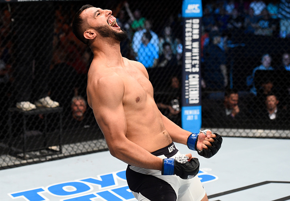 <a href='../fighter/Dominick-Reyes'>Dominick Reyes</a> celebrates his knockout victory over <a href='../fighter/joachim-christensen'>Joachim Christensen</a> at Fight Night Oklahoma City“ align=“center“/><br />The final month of the year kicks off with not one, but two fight cards this week, combining to deliver a ton of exciting action highlighted by a pair of championship bouts for your viewing enjoyment.<p>The second of this week’s offerings is the first to get the OTR treatment as the lineup for the UFC’s debut at Little Caesars Arena in Detroit is locked, loaded and laced with emerging talents you’re going to want to keep an eye on going forward.</p><p>Here’s a look at three such fighters poised to throw down in the Motor City on Saturday.</p><p><em>This is On the Rise: UFC 218 Edition.</em></p><p><strong>Dominick Reyes</strong></p><p>The 27-year-old light heavyweight garnered a ton of attention in early June when his knockout win over Jordan Powell went viral. Less than a month later, Reyes was debuting in the Octagon and while his sensational sendoff of Powell was going to be hard to top, “The Devastator” came close.</p><p>Reyes needed just 29 seconds to send Joachim Christensen crashing to the floor in a heap under a torrent of punches. Not only did the rapid victory extend his winning streak to seven, but it also put the unbeaten upstart on the radar as a dangerous new name to watch in the 205-pound weight division.</p><p>After dispatching Christensen with the quickness in June, Reyes returns this weekend to face fellow neophyte <a href=