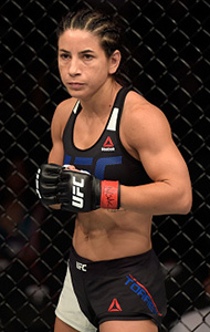 Tecia Torres at <a href='../event/The-Ultimate-Fighter-T-Rampage-vs-T-Forrest-Finale'><a href='../event/The-Ultimate-Fighter-Finale-Team-Nog-vs-Team-Mir'><a href='../event/The-Ultimate-Fighter-Team-Liddell-vs-Team-Ortiz-FINALE'><a href='../event/TUF13-finale'><a href='../event/the-ultimate-fighter-a-champion-will-be-crowned'>The Ultimate Fighter Finale </a></a></a></a></a>on July 7, 2017 in Las Vegas, Nevada. (Photo by Brandon Magnus/Zuffa LLC)“ align=“left“/>Two old school martial arts enthusiasts will meet in a key matchup at 115 pounds as Tecia Torres faces off with Michelle Waterson on the main card at UFC 218. Both fighters come from a traditional martial arts background, so that makes this a very interesting fight as Torres and Waterson both look to establish themselves in the title race in the strawweight division.</p><p>Since losing a decision to current champ <a href=