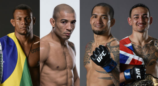 Alex Oliveira and Jose Aldo of Brazil both take on Hawaiians in Yancy Medeiros and Max Holloway at UFC 218