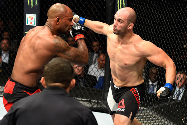 <a href='../fighter/Volkan-Oezdemir'>Volkan Oezdemir</a> punches <a href='../fighter/Jimi-Manuwa'>Jimi Manuwa</a> during the UFC 214 event at Honda Center on July 29, 2017 in Anaheim, CA. (Photo by Josh Hedges/Zuffa LLC/Zuffa LLC via Getty Images)“ align=“center“/> When coming up with the list of top newcomers for 2017, I never had as much trouble as I did this year. Rough for me (boo hoo), but great for fight fans and the sport of mixed martial arts because the level of talent is getting that much higher. And while we still have one more show to go on Dec. 30, given the unofficial rules for the unofficial awards, it’s the perfect time to break out the best fighters to make their UFC debut in 2017.<p>So what are those rules? They’re simple: a fighter had to have made his or her UFC debut in 2017 and fought in the Octagon more than once. For other notables, as well as those who only fought once and earned a place on this list, look at the Honorable Mention section. I will occasionally make an exception, though, and this year, the exception is UFC women’s flyweight champion <a href=