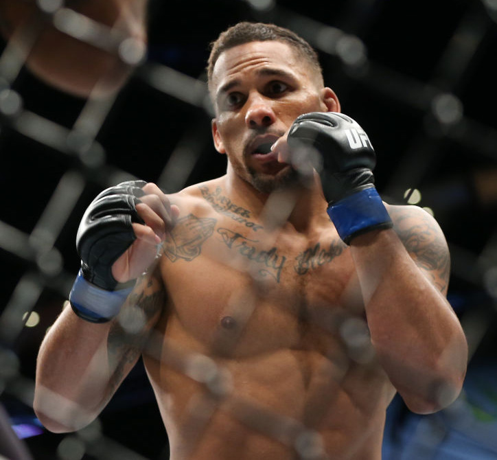 Eryk Anders on July 22, 2017 in Uniondale, NY. (Photo by Ed Mulholland/Getty Images)