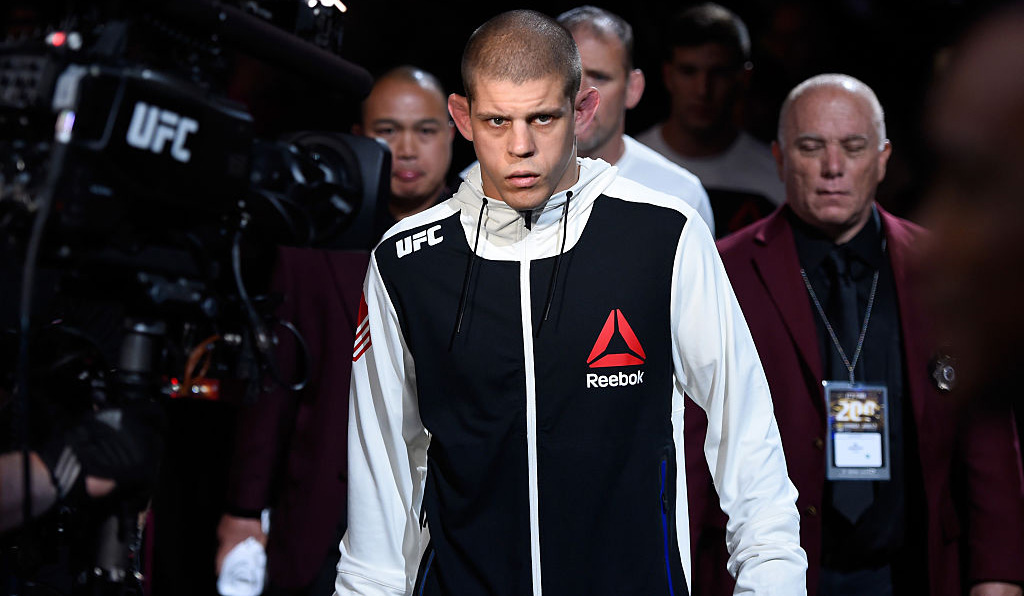 <a href='../fighter/Joe-Lauzon'>Joe Lauzon</a> walks to the Octagon at UFC 200 event on July 9, 2016 in Las Vegas, Nevada. (Photo by Josh Hedges/Zuffa LLC)“ align=“center“/>Not much has changed for Joe Lauzon since his first <a href=