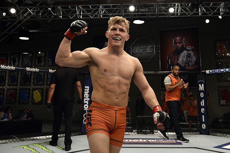 Brad Katona reacts after his win over <a href='../fighter/Kyler-Phillips'>Kyler Phillips</a>“ align=“center“/><br />Two fights into the season and light heavyweight champion <a href=