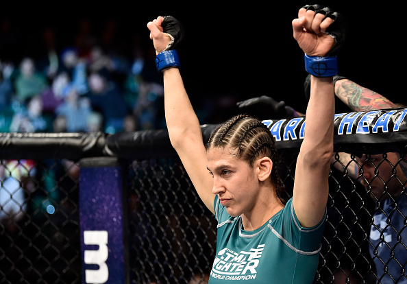 LAS VEGAS, NV - DECEMBER 01: Roxanne Modafferi prepares to fight <a href='../fighter/Nicco-Montano'>Nicco Montano</a> in their women’s flyweight championship bout during the TUF Finale event inside Park Theater on December 01, 2017 in Las Vegas, Nevada. (Photo by Jeff Bottari/Zuffa LLC/Zuffa LLC via Getty Images)“ align=“center“/><p>The results were immediate and impressive as Modafferi won six of her next eight fights competing primarily under the Invicta FC banner, collecting victories over <a href=