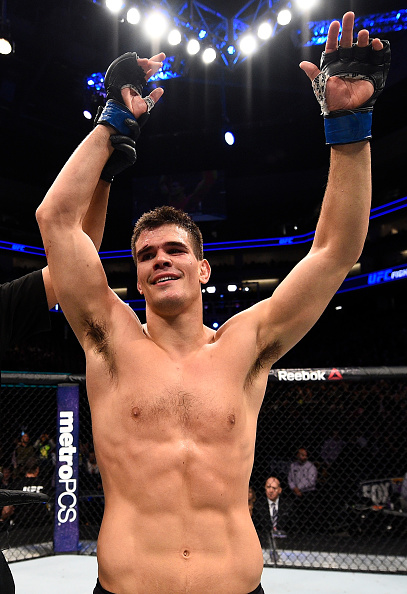 SACRAMENTO, CA - DECEMBER 17: Mickey Gall celebrates after his submission victory over <a href='../fighter/sage-northcutt'>Sage Northcutt</a> in their welterweight bout during the <a href='../event/UFC-Silva-vs-Irvin'>UFC Fight Night </a>event inside the Golden 1 Center Arena on December 17, 2016 in Sacramento, California. (Photo by Jeff Bottari/Zuffa LLC/Zuffa LLC via Getty Images)“ align=“left“/>“I know I wasn’t myself in there,” he said of the Brown fight. “I know that wasn’t the best me and I know what I’m capable of and I know that I didn’t get to show it and it’s very frustrating. But I did learn and I think had I won that fight, I probably wouldn’t be out in LA right now. I probably would have thought that what I’m doing is enough. But it forced me to address the situation and forced me to grow, get out of my comfort zone and elevate myself.”</p><p>And he proved that when things are going south, he’s not a fighter who will go looking for the exit.</p><p>“I will always be like that,” he said of his gritty effort. “I would rather die than to stop in there. That’s the truth.”</p><p>So is that the positive to take from the fight, knowing that when it gets tough, he’ll be there until the end?</p><p>“I guess you don’t know until you face it, and that was the first time I wasn’t doing what I wanted to do, so yeah, I can take that as a positive,” Gall said. “But I’ve always known that about myself.”</p><p>It’s good to hear that Gall hasn’t lost his swagger, which isn’t surprising coming from the kid who called for a UFC shot after just one pro fight. And now, after fighting on Pay-Per-View against CM Punk, defeating hot prospect Sage Northcutt, and surviving his first loss, he’s ready to get back after it, well aware that all eyes are still on him.</p><p>“I’m aware that going into the UFC at 1-0, all my growing pains will be shown and dissected in front of the world,” Gall said. “But I can handle that and I’m happy that that’s the path I’m on. These next 12 months, I plan on fighting a lot. I’ve had the patience, I’ve gone to the woodshed and all that work, I’m ready to put that into action.”</p><p>It starts with George Sullivan. After that, he wants to fight in Madison Square Garden in November, after Christmas, and in the beginning of the summer of 2019. That’s a pretty ambitious schedule, just the way an impatient young man wants it.</p><p>“I’m ready to give that patience a little toss out the window right now,” he laughs. “I’m a fighter. I want to fight.”</p></div><footer><div class=