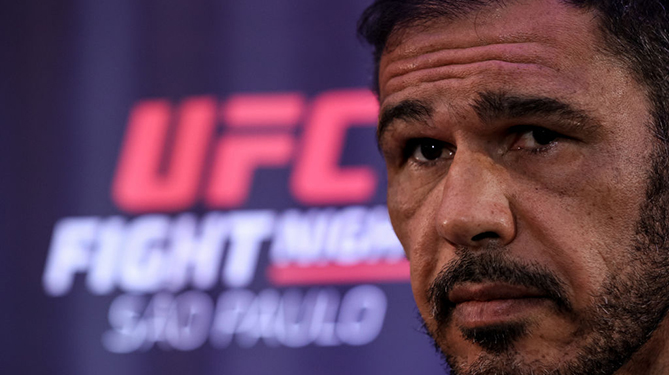SAO PAULO, BRAZIL - SEPTEMBER 20: UFC men's light heavyweigh contender Antonio Rogerio Nogueira of Brazil interacts with media during the <a href='../event/UFC-Silva-vs-Irvin'>UFC Fight Night </a><a href='../event/Ultimate-Brazil'>ultimate </a>media day at Pestana Hotel on September 20, 2018 in Sao Paulo, Brazil. (Photo by Buda Mendes/Zuffa LLC via Getty Images)“ align=“center“/>It was his second loss to the former Ultimate Fighter winner and his third in four appearances, a span that stretched back greater than two years. At the time, the bumps, bruises and accumulation of injuries that kept him out of action for anywhere from six to 12 months at a time were frustrating and difficult to deal with, but they would pale in comparison to what would follow.</p><p>A neck injury forced Nogueira out of a matchup with <a href=