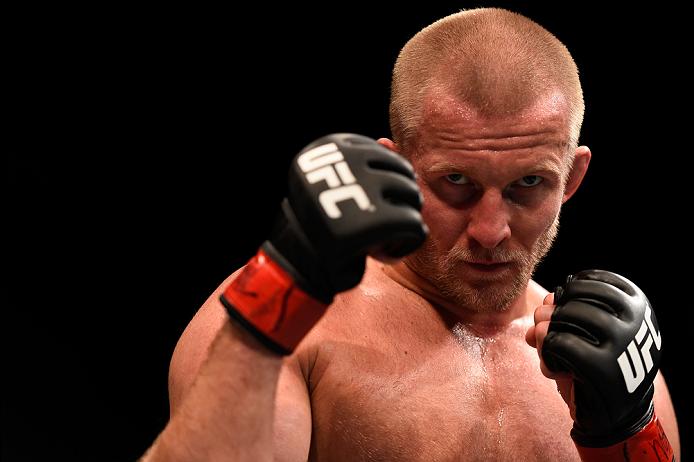 OTTAWA, ON - JUNE 18: <a href='../fighter/misha-cirkunov'>Misha Cirkunov</a> of Latvia celebrates his submission victory over <a href='../fighter/ion-cutelaba'>Ion Cutelaba</a> of the Republic of Moldova in their light heavyweight bout during the <a href='../event/UFC-Silva-vs-Irvin'>UFC Fight Night </a>event inside the TD Place Arena on June 18, 2016 in Ottawa, Ontario, Canada. (Photo by Jeff Bottari/Zuffa LLC/Zuffa LLC via Getty Images)“ align=“center““/>In his first 16 months on the UFC roster, Misha Cirkunov collected four wins, all by way of stoppage, to climb into the Top 10 in the light heavyweight division, culminating with a first-round submission victory over <a href=