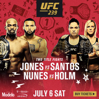 Limited Tickets Remain For UFC 239 in Las Vegas. Get Yours Now.