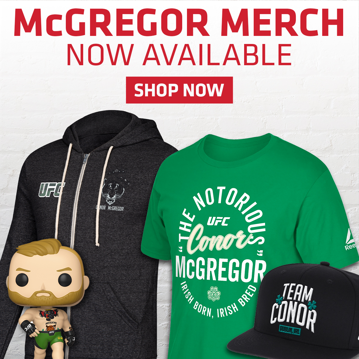 Conor McGregor Merchandise UFC Store