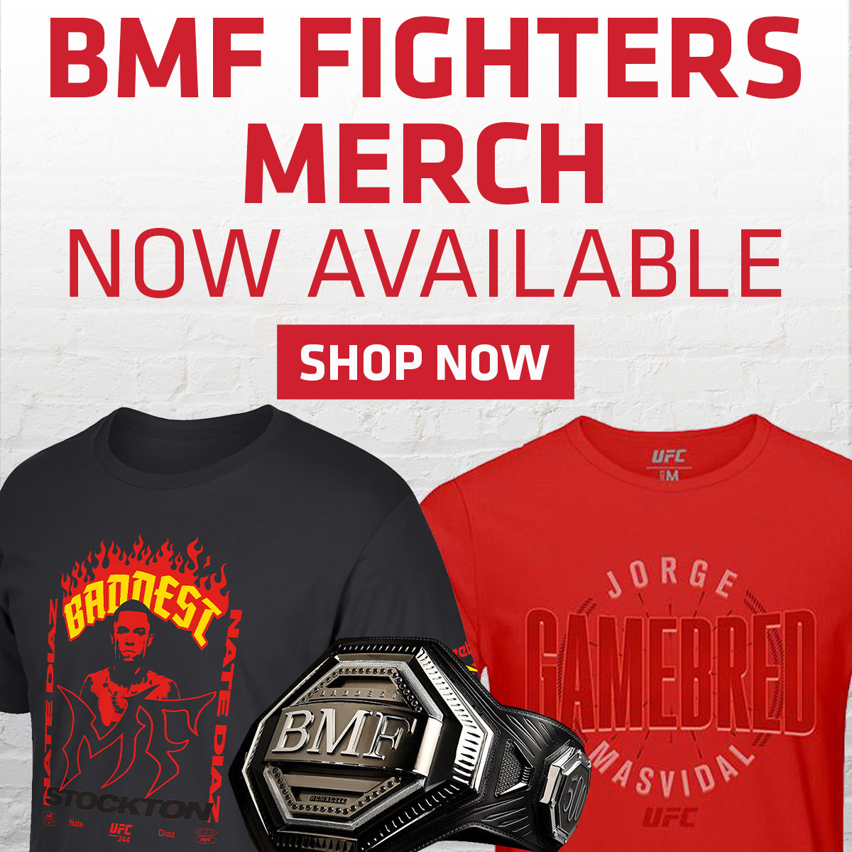 BMF Fighters Merchandise UFC Store