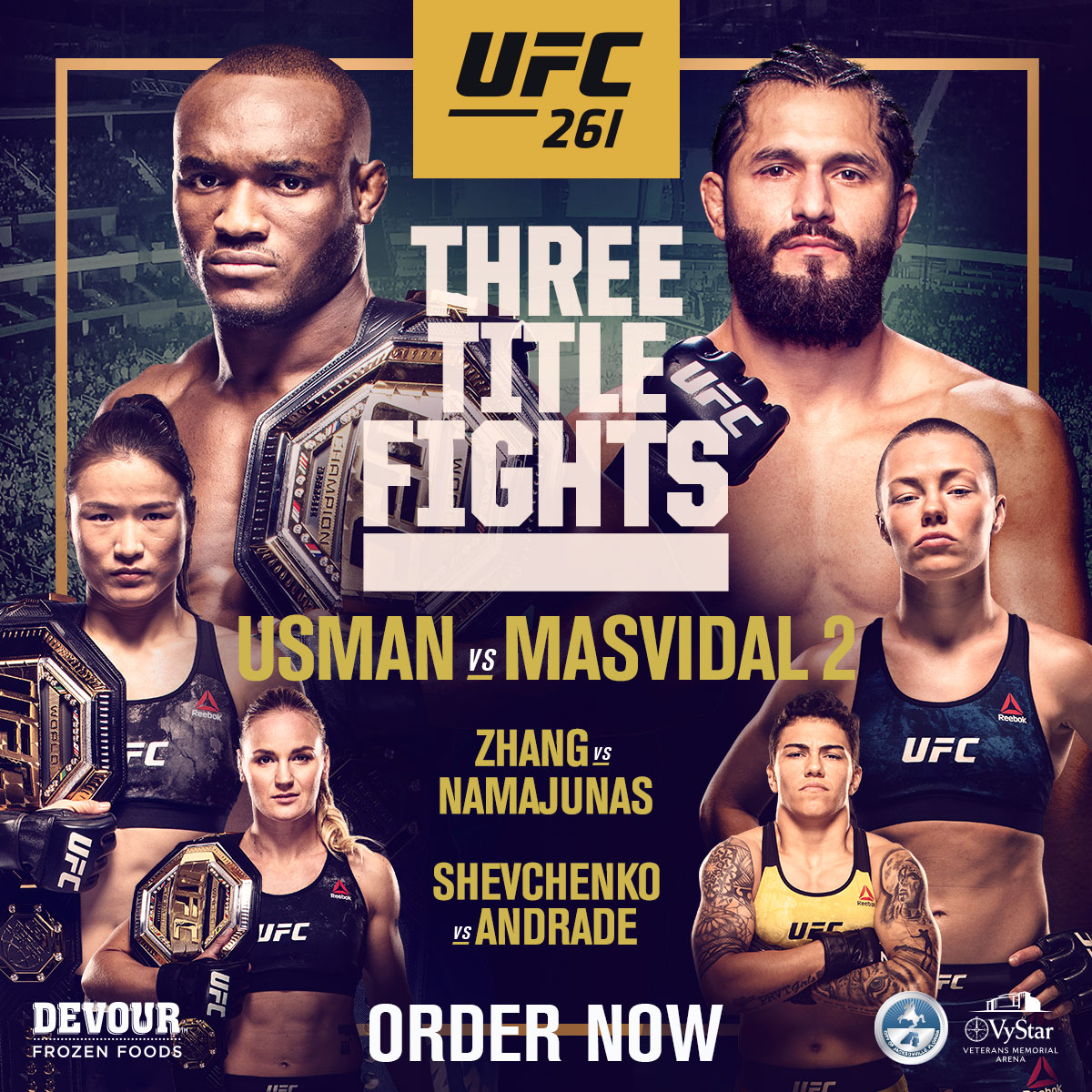Order UFC 261 Here