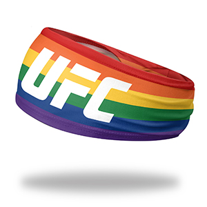 Pride Month Headband available on UFC store dot com