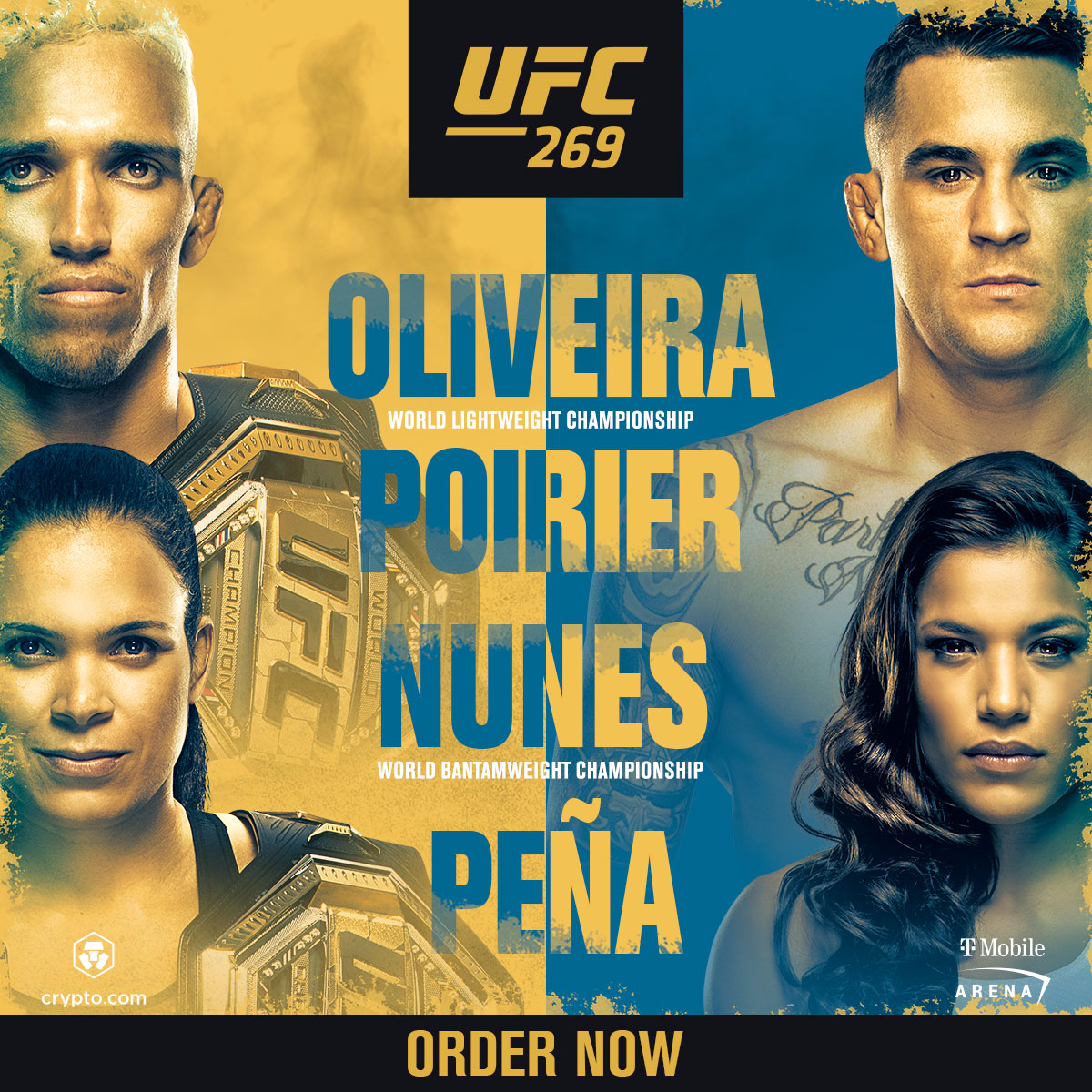 Click Here To Order UFC 269: Oliveira vs Poirier