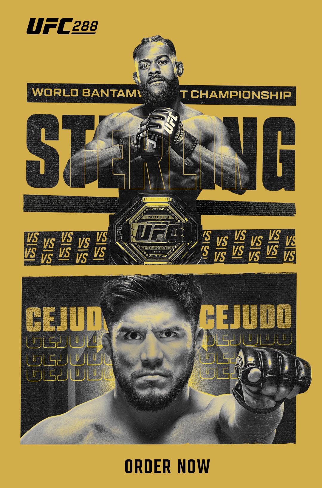 Order UFC 288: Sterling vs Cejudo