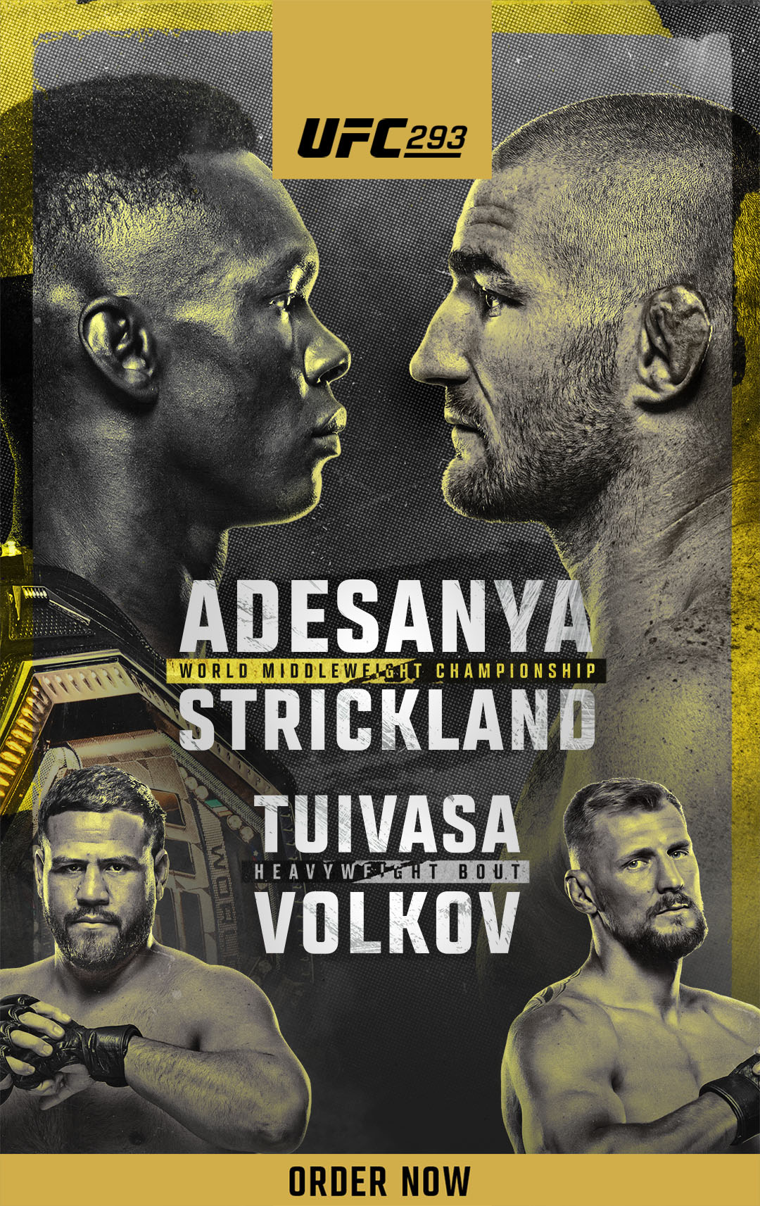 Order UFC 293: Adesanya vs Strickland