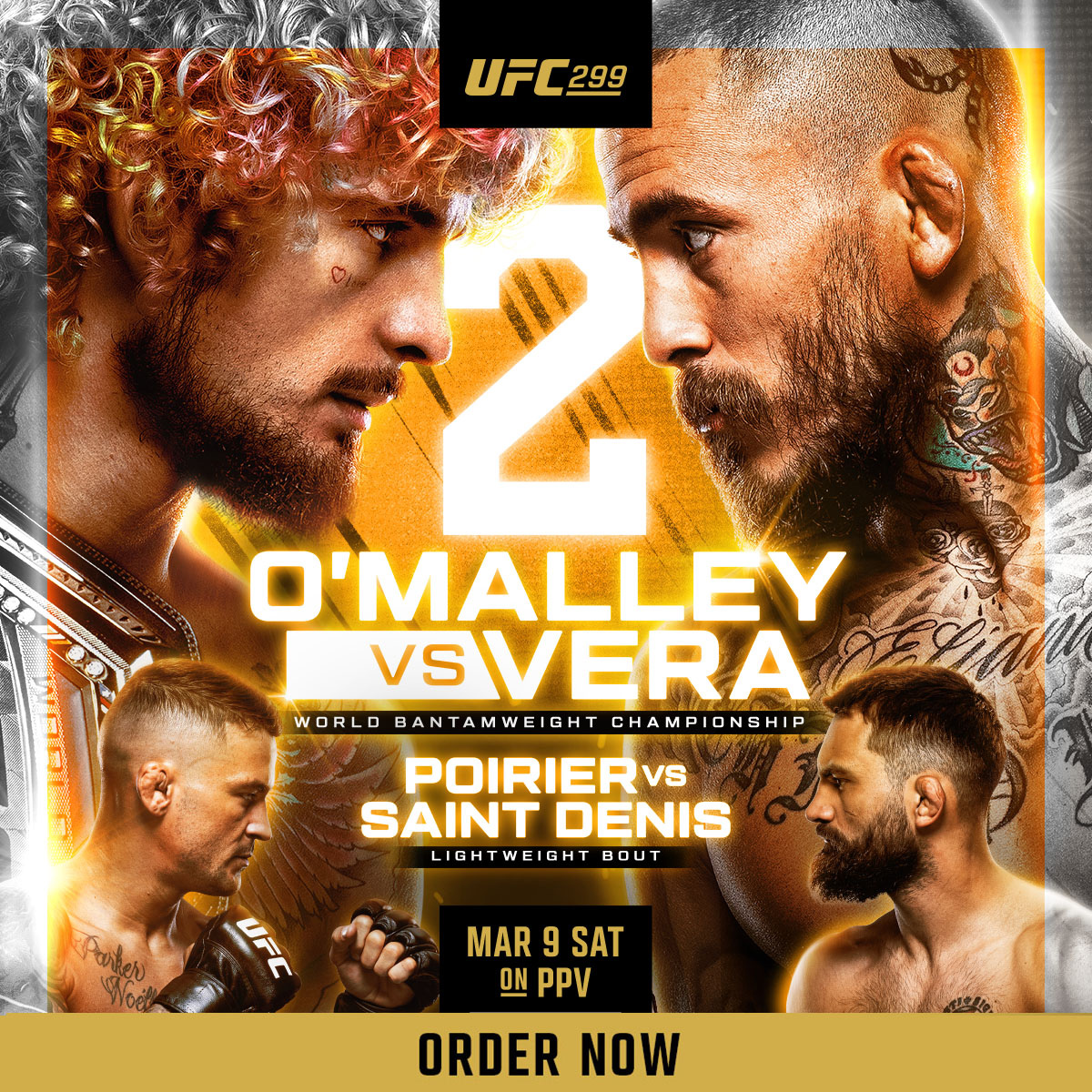 Order UFC 299: O'Malley vs Vera 2